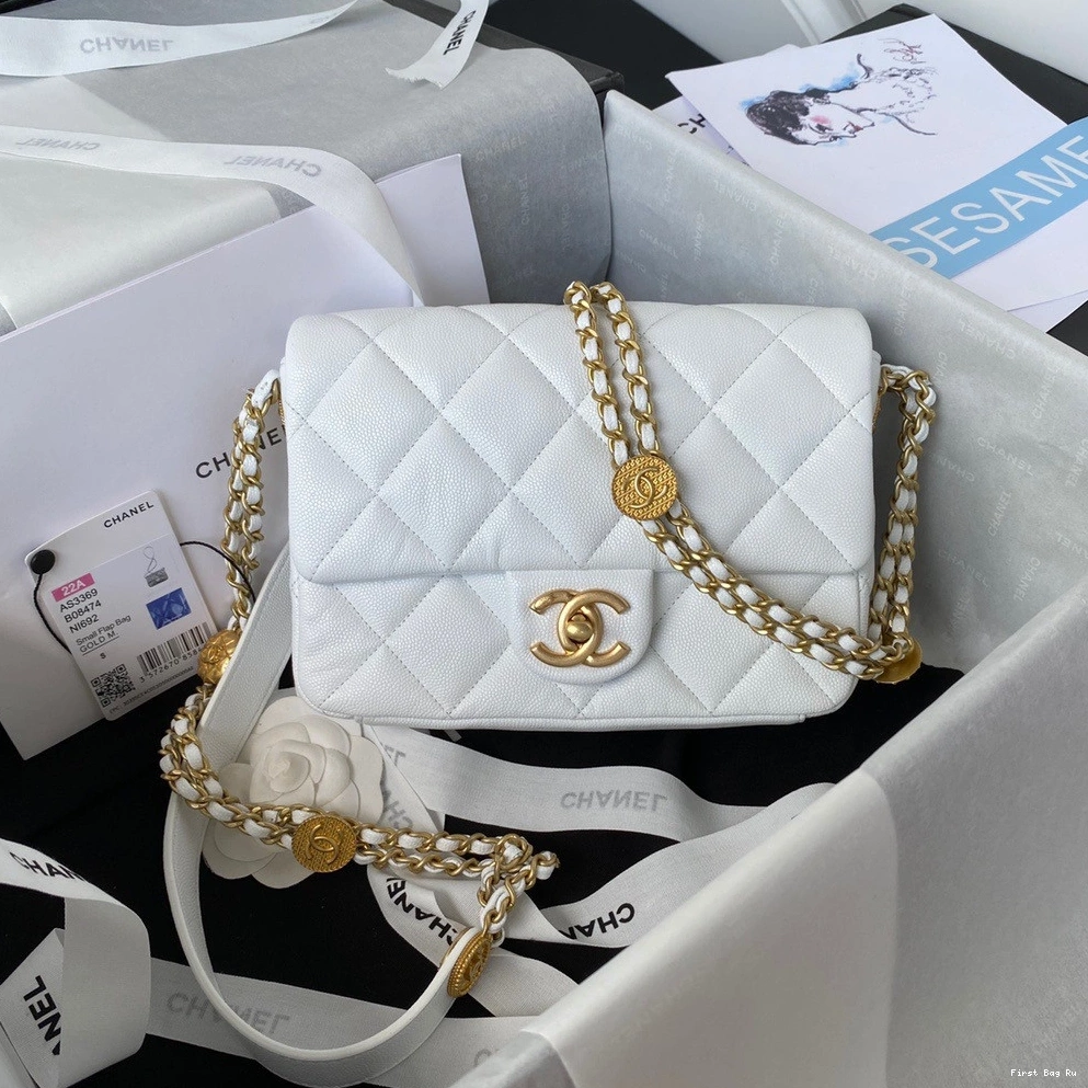 First Bag Ru SMALL CHANEL BAG FLAP 0802